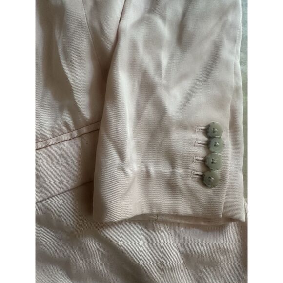 JCrew 12 Alfie Lyocell Twill Oversized Jacket Light Pink - Picture 4 of 10